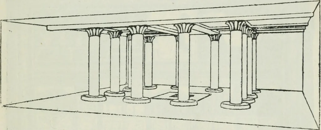 An illustration from Manual of Egyptian archæology and guide to the study of antiquities in Egypt. For the use of students and travellers, 1914, leaf 38