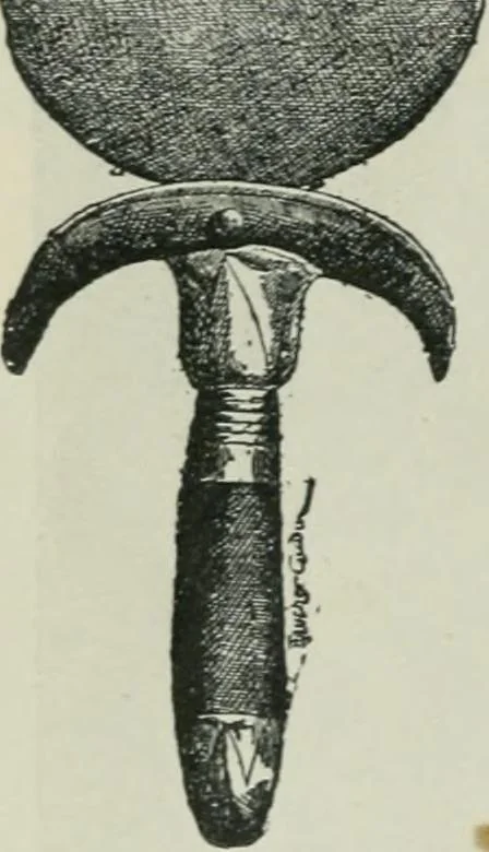 An illustration from Manual of Egyptian archæology and guide to the study of antiquities in Egypt. For the use of students and travellers, 1914, leaf 387