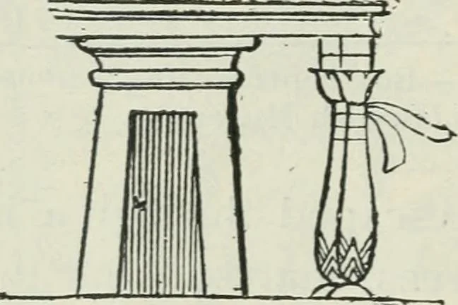 An illustration from Manual of Egyptian archæology and guide to the study of antiquities in Egypt. For the use of students and travellers, 1914, leaf 41