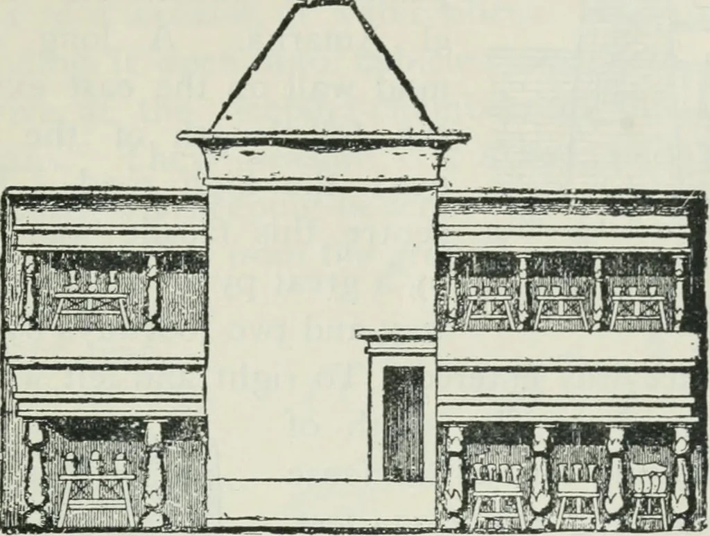 An illustration from Manual of Egyptian archæology and guide to the study of antiquities in Egypt. For the use of students and travellers, 1914, leaf 46