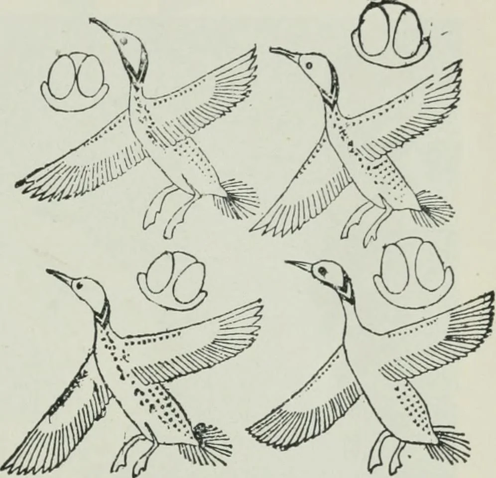 An illustration from Manual of Egyptian archæology and guide to the study of antiquities in Egypt. For the use of students and travellers, 1914, leaf 48