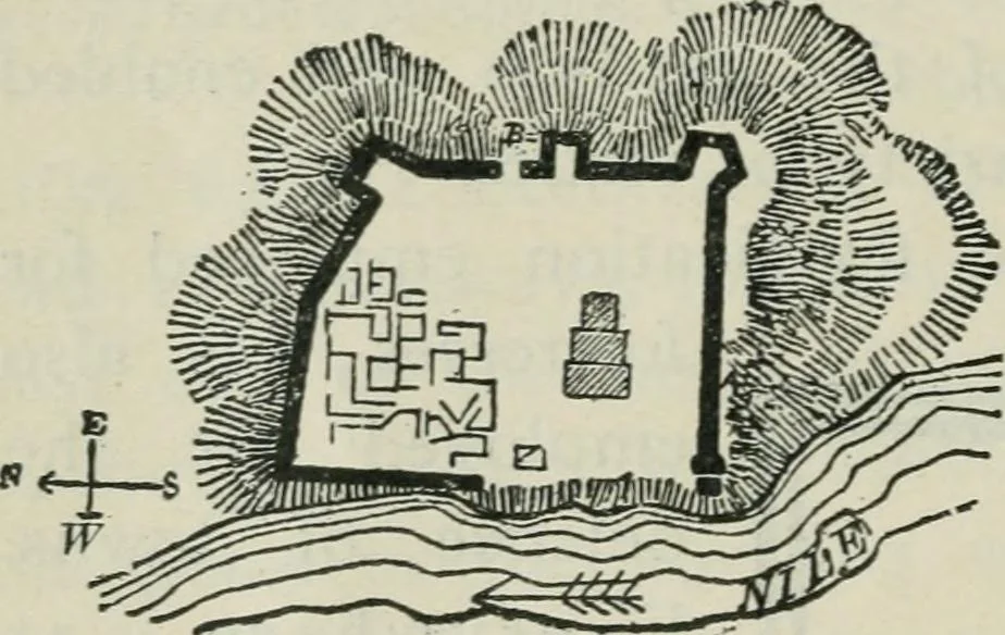 An illustration from Manual of Egyptian archæology and guide to the study of antiquities in Egypt. For the use of students and travellers, 1914, leaf 61