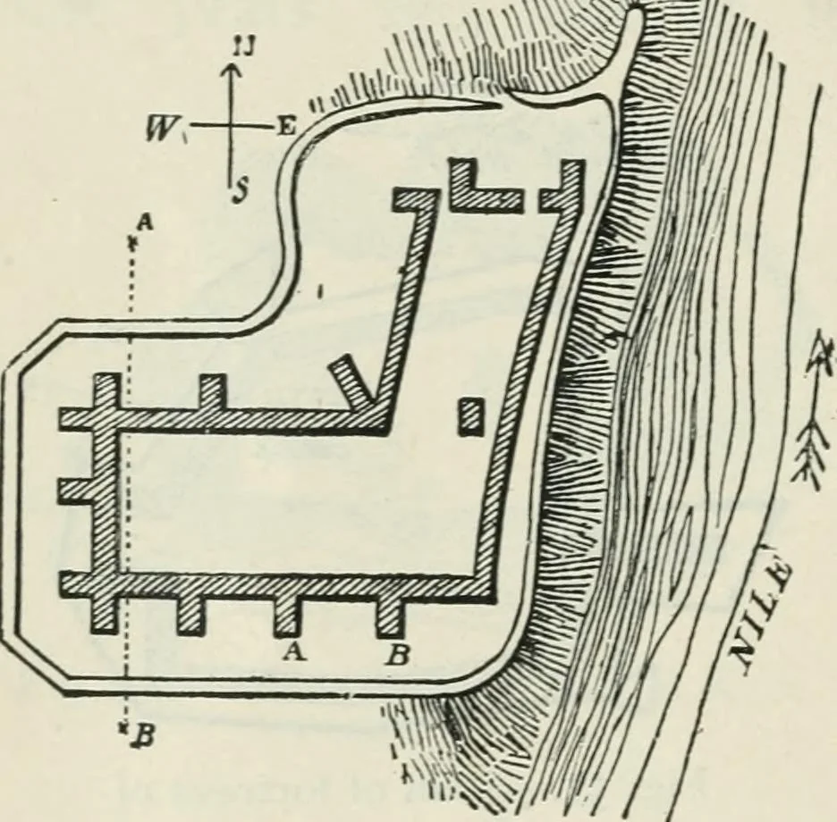 An illustration from Manual of Egyptian archæology and guide to the study of antiquities in Egypt. For the use of students and travellers, 1914, leaf 63