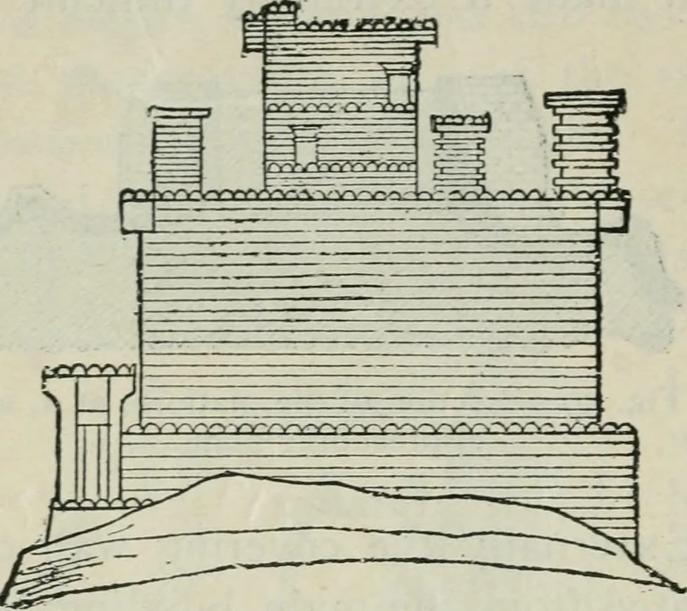 An illustration from Manual of Egyptian archæology and guide to the study of antiquities in Egypt. For the use of students and travellers, 1914, leaf 65