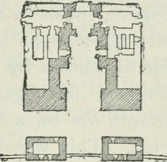 An illustration from Manual of Egyptian archæology and guide to the study of antiquities in Egypt. For the use of students and travellers, 1914, leaf 66