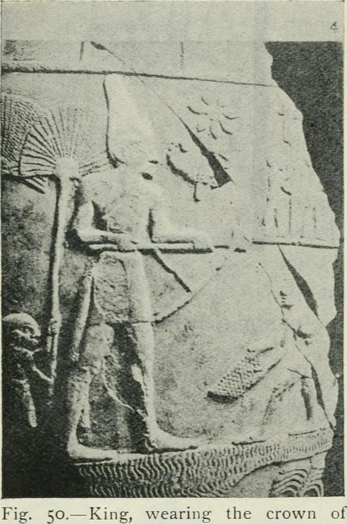 An illustration from Manual of Egyptian archæology and guide to the study of antiquities in Egypt. For the use of students and travellers, 1914, leaf 71