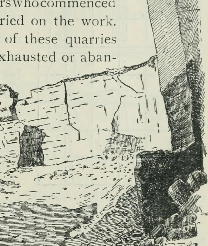 An illustration from Manual of Egyptian archæology and guide to the study of antiquities in Egypt. For the use of students and travellers, 1914, leaf 76