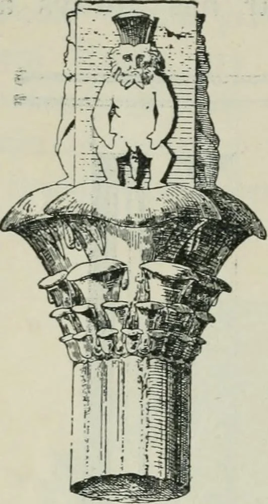 An illustration from Manual of Egyptian archæology and guide to the study of antiquities in Egypt. For the use of students and travellers, 1914, leaf 91