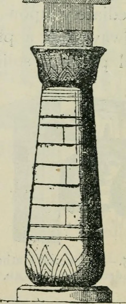 An illustration from Manual of Egyptian archæology and guide to the study of antiquities in Egypt. For the use of students and travellers, 1914, leaf 91
