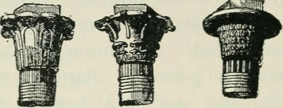 An illustration from Manual of Egyptian archæology and guide to the study of antiquities in Egypt. For the use of students and travellers, 1914, leaf 93
