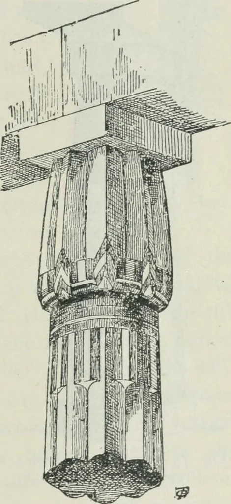 An illustration from Manual of Egyptian archæology and guide to the study of antiquities in Egypt. For the use of students and travellers, 1914, leaf 94