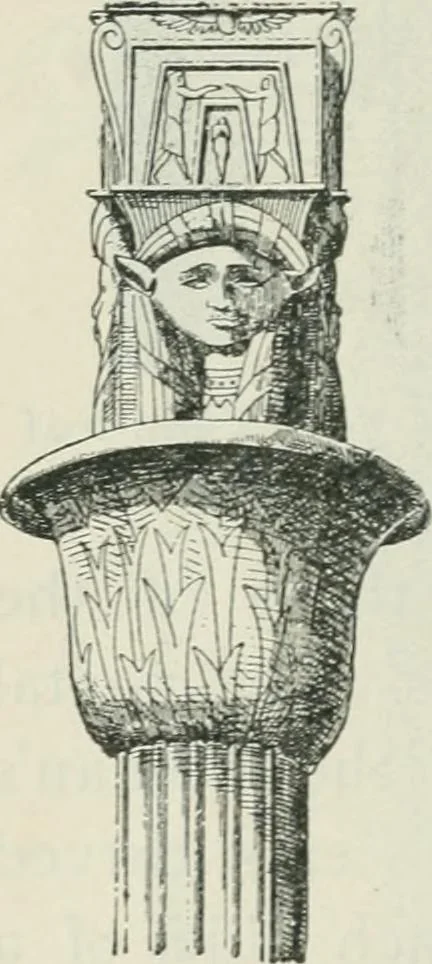 An illustration from Manual of Egyptian archæology and guide to the study of antiquities in Egypt. For the use of students and travellers, 1914, leaf 97
