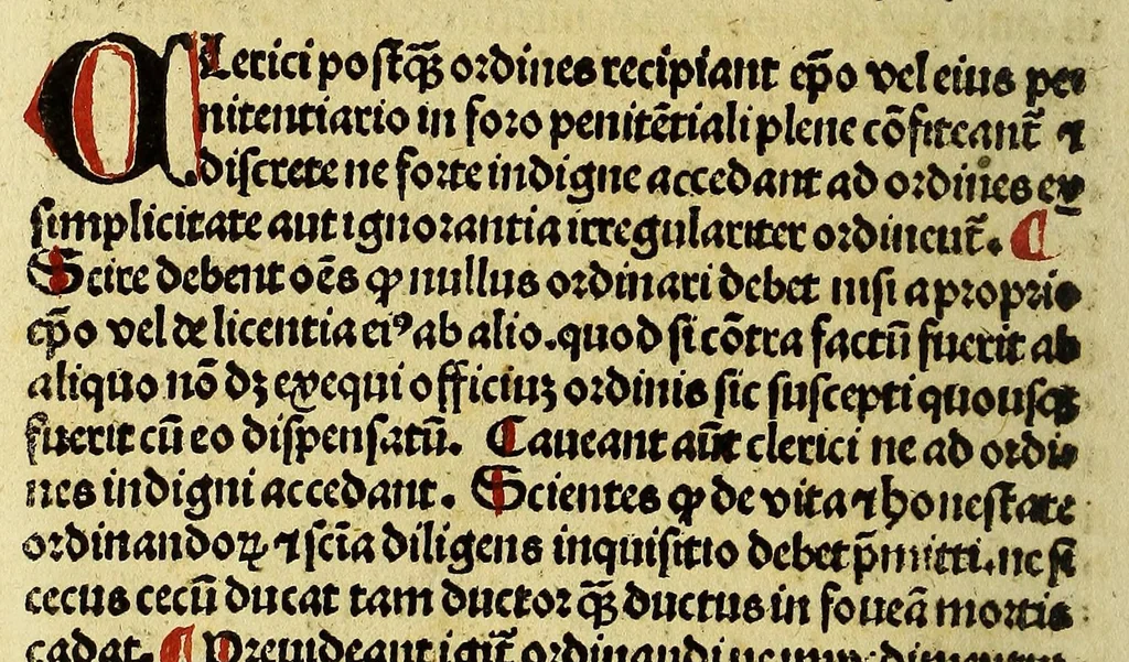 An illustration from Manuale Parrochialium Sacerdotum, leaf 22