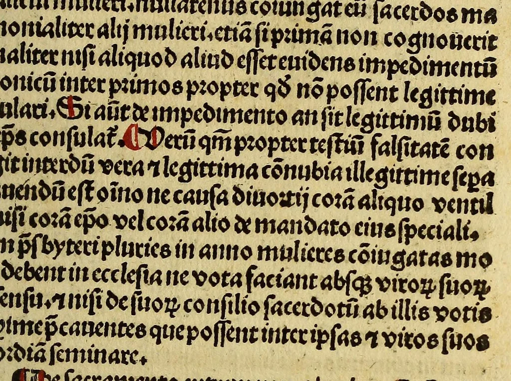An illustration from Manuale Parrochialium Sacerdotum, leaf 25