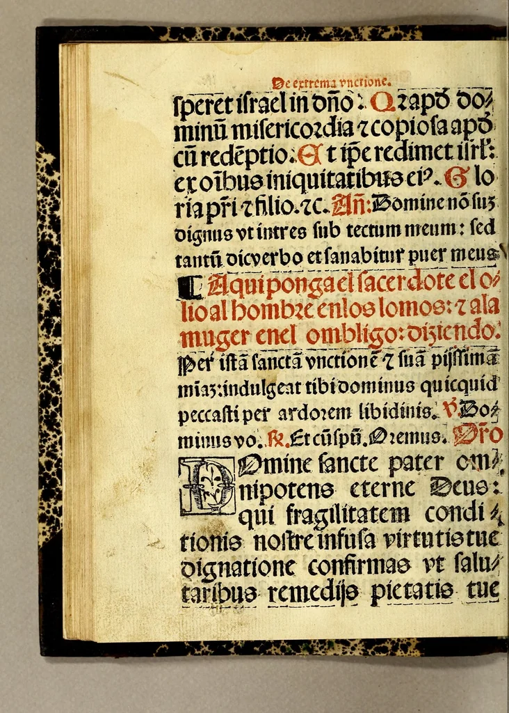 An illustration from Manuale sacramentoru[m]. : Nouiter emendatuz cuz quibusdaz congrue in eo additis secu[n]dum consuetudine[m] alme ecclesie Hispalensis, 1547, leaf 126