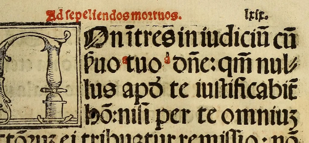 An illustration from Manuale sacramentoru[m]. : Nouiter emendatuz cuz quibusdaz congrue in eo additis secu[n]dum consuetudine[m] alme ecclesie Hispalensis, 1547, leaf 145