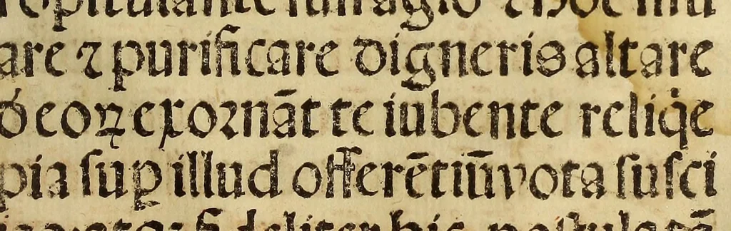 An illustration from Manuale sacramentoru[m]. : Nouiter emendatuz cuz quibusdaz congrue in eo additis secu[n]dum consuetudine[m] alme ecclesie Hispalensis, 1547, leaf 171