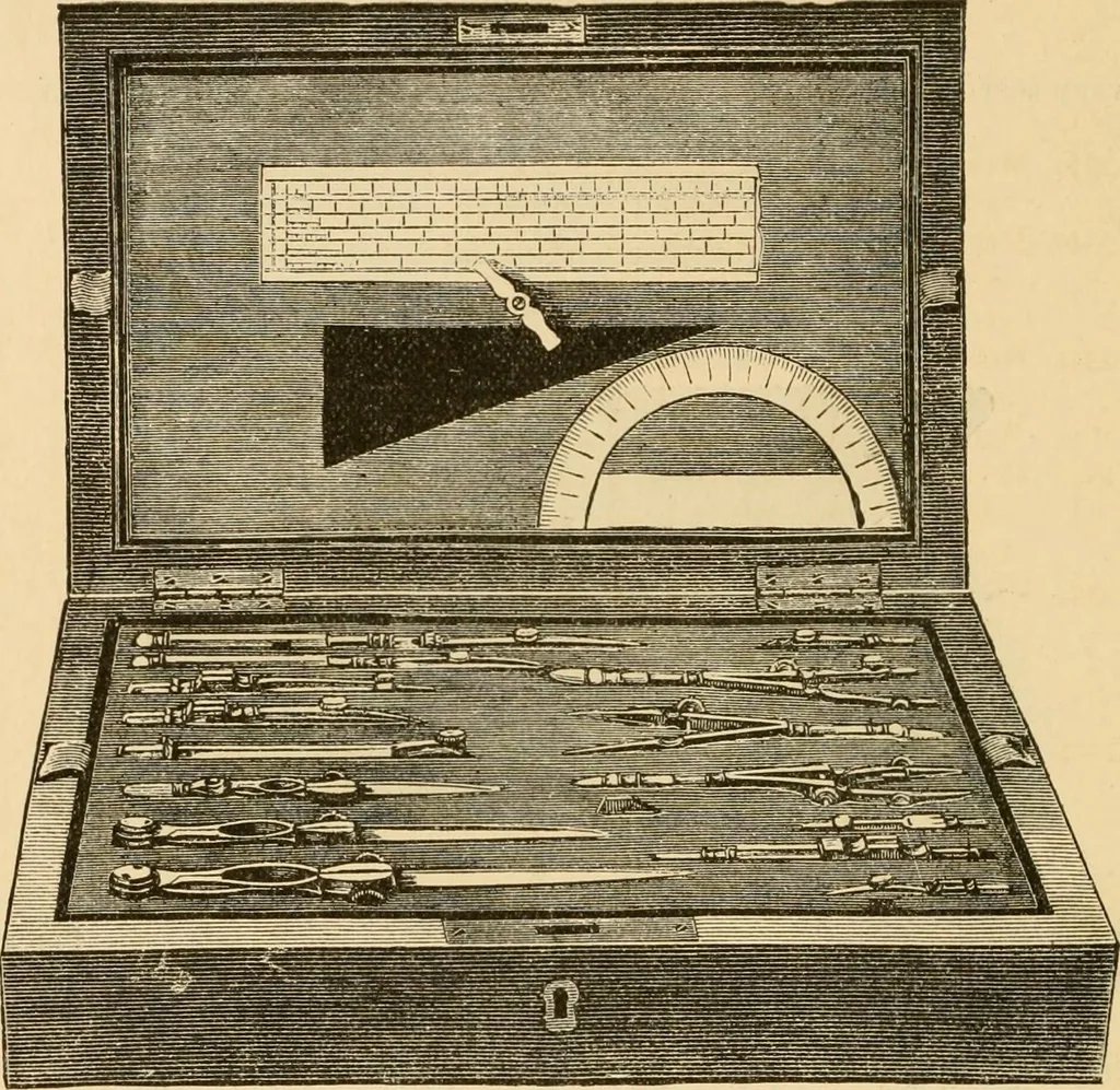 An illustration from A manual for managers, designers, weavers, and all others connected with the manufacture of textile fabrics, 1881, leaf 253