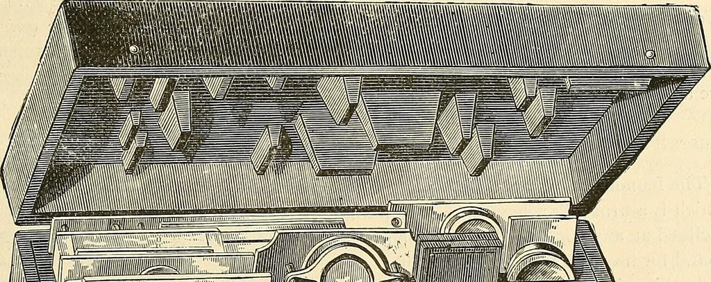 An illustration from A manual for managers, designers, weavers, and all others connected with the manufacture of textile fabrics, containing definitions, derivations and explanations of technical terms, the use made of many substances; rules, tables, and some elementary instructions for beginners, 1881, leaf 272