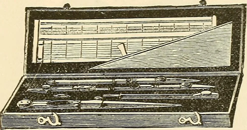 An illustration from A manual for managers, designers, weavers, and all others connected with the manufacture of textile fabrics, containing definitions, derivations and explanations of technical terms, the use made of many substances; rules, tables, and some elementary instructions for beginners, 1881, leaf 322
