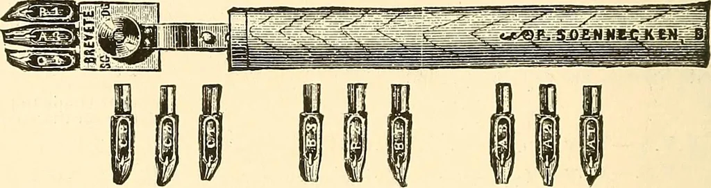 An illustration from A manual for managers, designers, weavers, and all others connected with the manufacture of textile fabrics, containing definitions, derivations and explanations of technical terms, the use made of many substances; rules, tables, and some elementary instructions for beginners, 1881, leaf 339