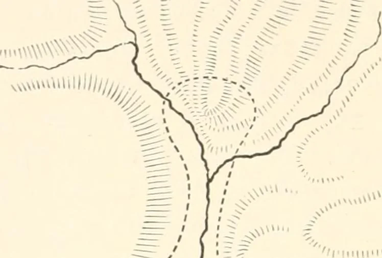 An illustration from Manual for railroad engineers and engineering students : containing the rules and tables needed for the location, construction, and equipment of railroads as built in the United States, 1883, leaf 85