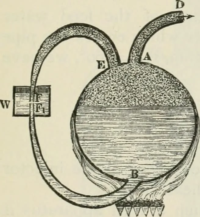 An illustration from A manual of the mechanics of engineering and of the construction of machines. Designed as a text-book for technical schools and colleges, and for the use of engineers, architects, etc., 1878, leaf 218