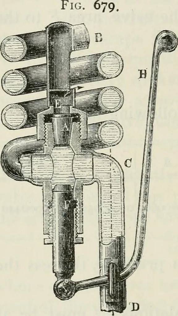An illustration from A manual of the mechanics of engineering and of the construction of machines. Designed as a text-book for technical schools and colleges, and for the use of engineers, architects, etc., 1878, leaf 243