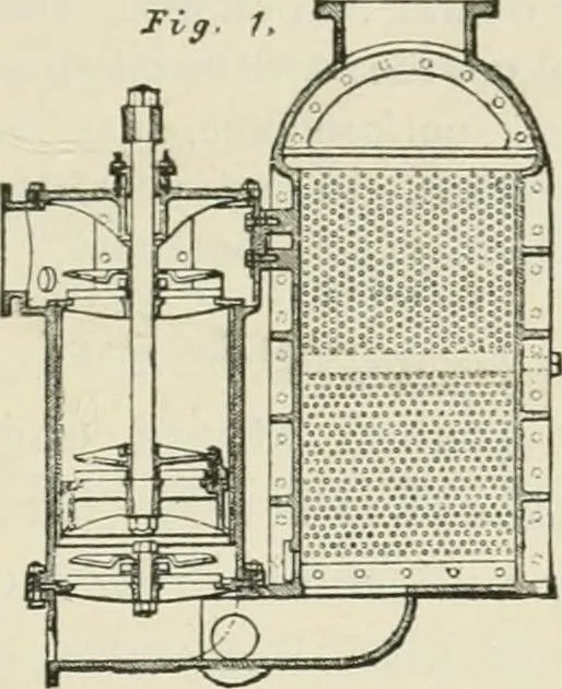 An illustration from A manual of the mechanics of engineering and of the construction of machines. Designed as a text-book for technical schools and colleges, and for the use of engineers, architects, etc., 1878, leaf 296