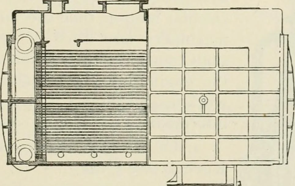 An illustration from A manual of the mechanics of engineering and of the construction of machines. Designed as a text-book for technical schools and colleges, and for the use of engineers, architects, etc., 1878, leaf 296