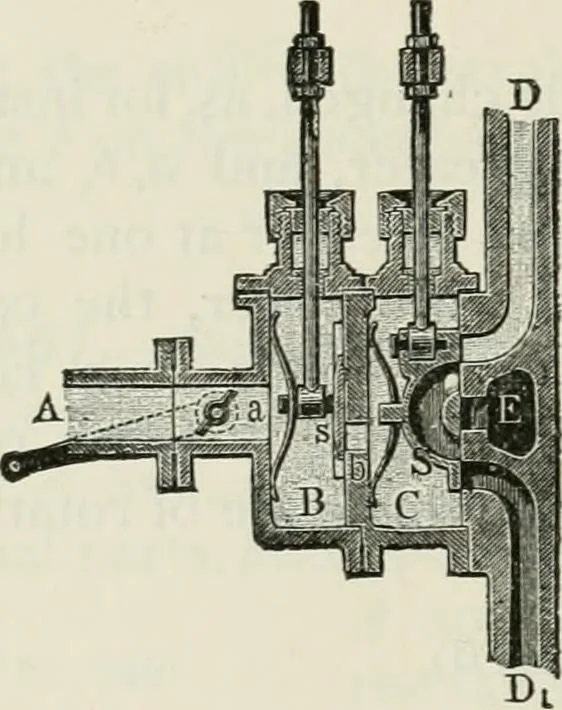An illustration from A manual of the mechanics of engineering and of the construction of machines. Designed as a text-book for technical schools and colleges, and for the use of engineers, architects, etc., 1878, leaf 347