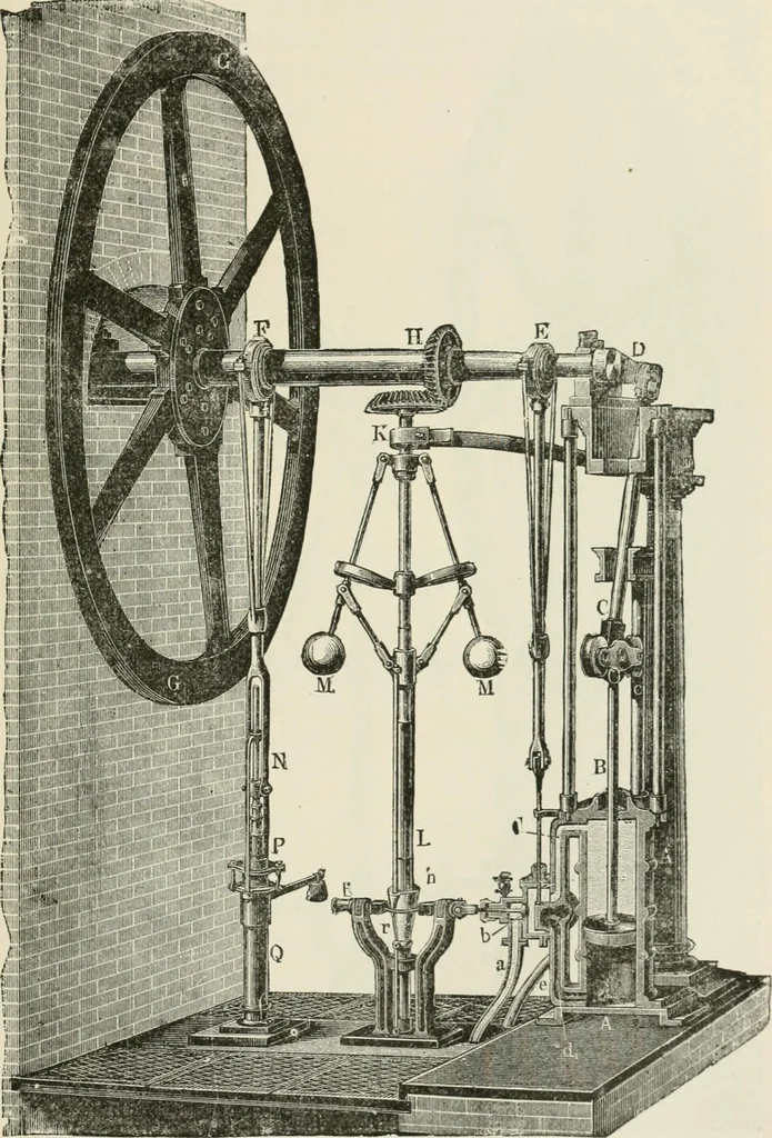 An illustration from A manual of the mechanics of engineering and of the construction of machines. Designed as a text-book for technical schools and colleges, and for the use of engineers, architects, etc., 1878, leaf 356