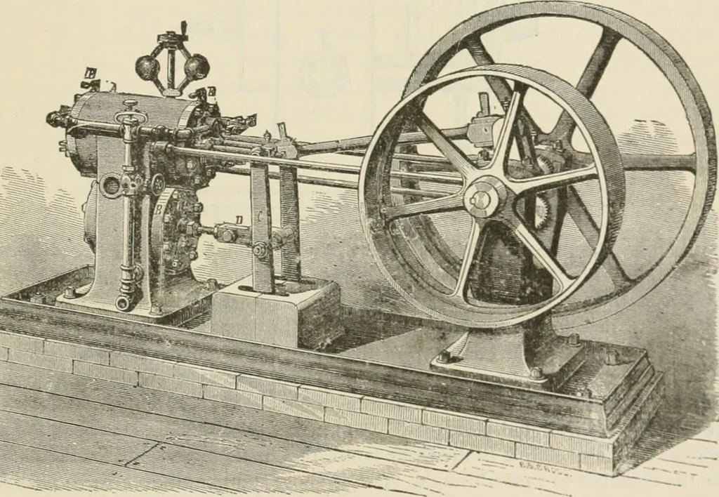 An illustration from A manual of the mechanics of engineering and of the construction of machines. Designed as a text-book for technical schools and colleges, and for the use of engineers, architects, etc., 1878, leaf 560