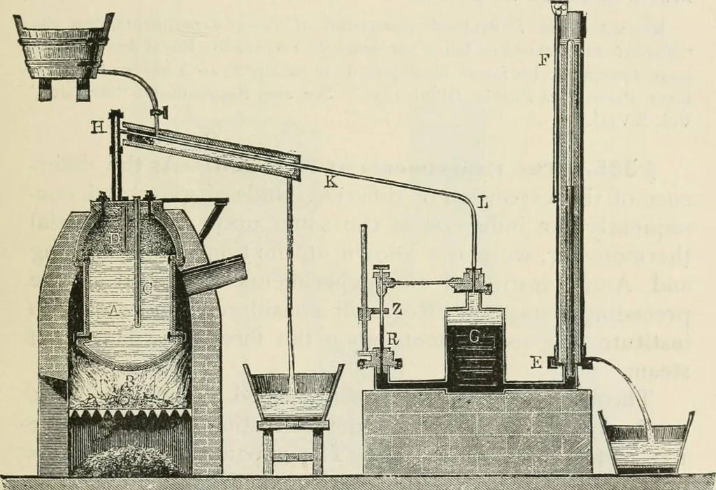 An illustration from A manual of the mechanics of engineering and of the construction of machines. Designed as a text-book for technical schools and colleges, and for the use of engineers, architects, etc., 1878, leaf 94