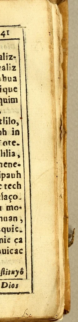 An illustration from Manual mexicano, de la administracion de los santos sacramentos, conforme al Manual Toledano., 1634, leaf 99