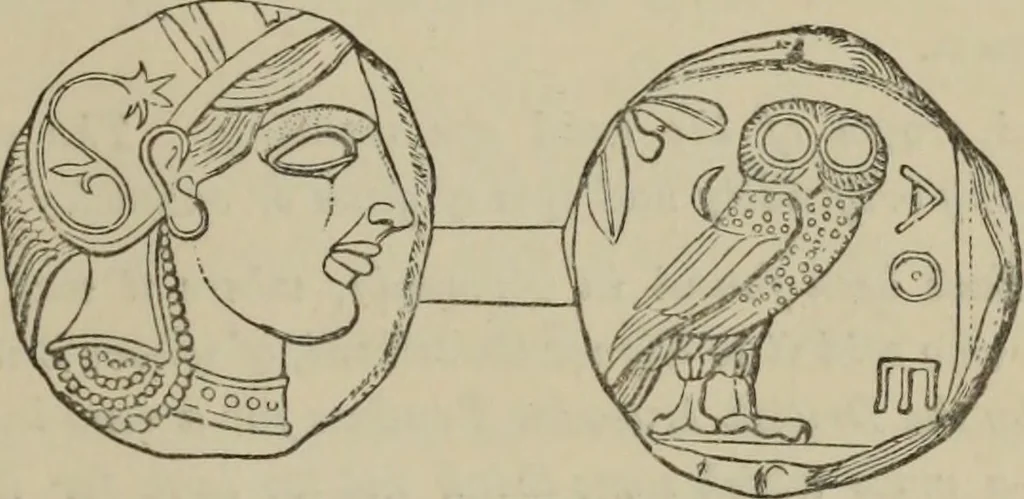 An illustration from A manual of ancient sculpture, Egyptian - Assyrian - Greek - Roman, 1886, leaf 10