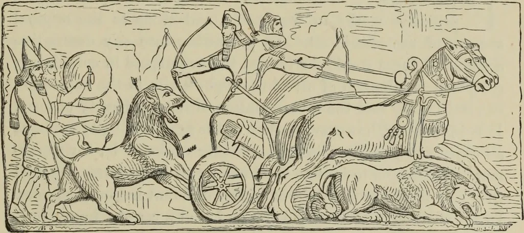 An illustration from A manual of ancient sculpture, Egyptian - Assyrian - Greek - Roman, 1886, leaf 117