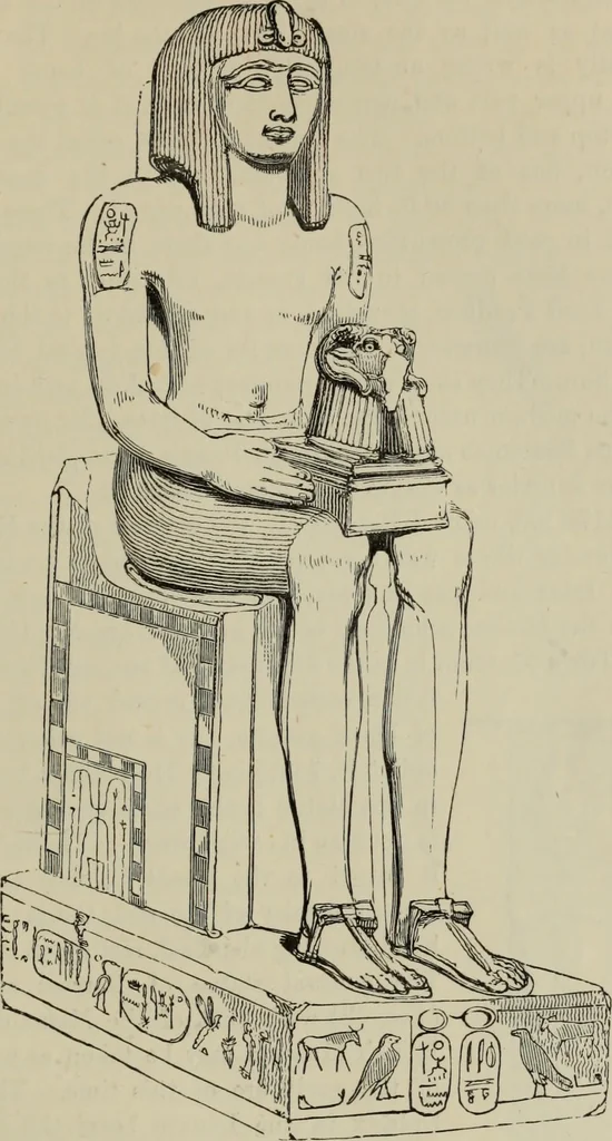 An illustration from A manual of ancient sculpture, Egyptian - Assyrian - Greek - Roman, 1886, leaf 123