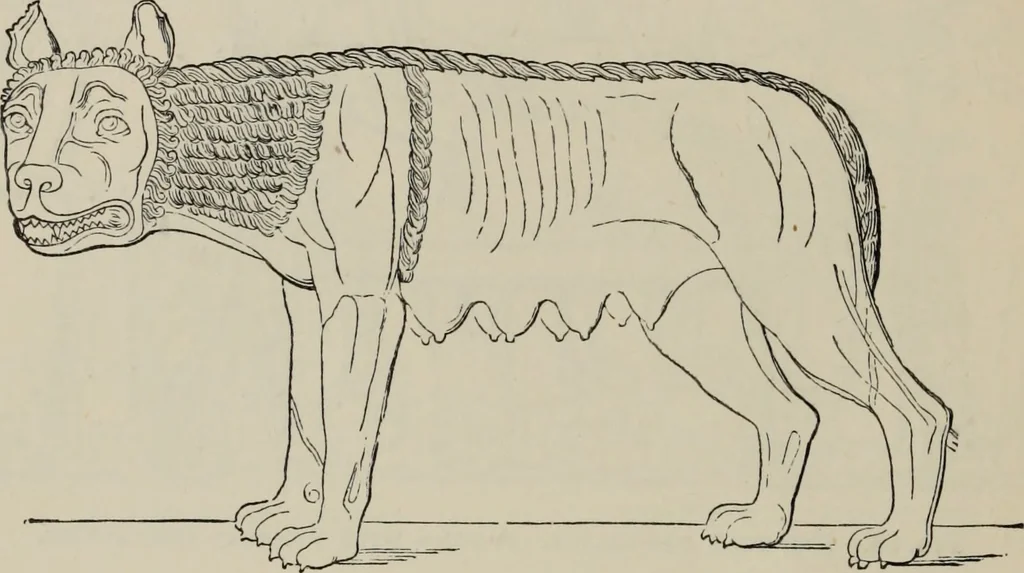 An illustration from A manual of ancient sculpture, Egyptian - Assyrian - Greek - Roman, 1886, leaf 140
