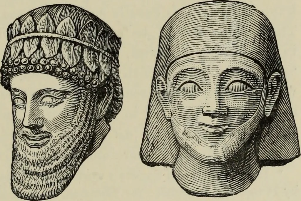 An illustration from A manual of ancient sculpture, Egyptian - Assyrian - Greek - Roman, 1886, leaf 147