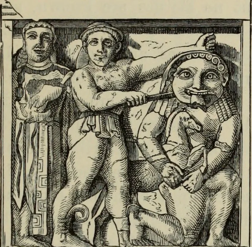 An illustration from A manual of ancient sculpture, Egyptian - Assyrian - Greek - Roman, 1886, leaf 149