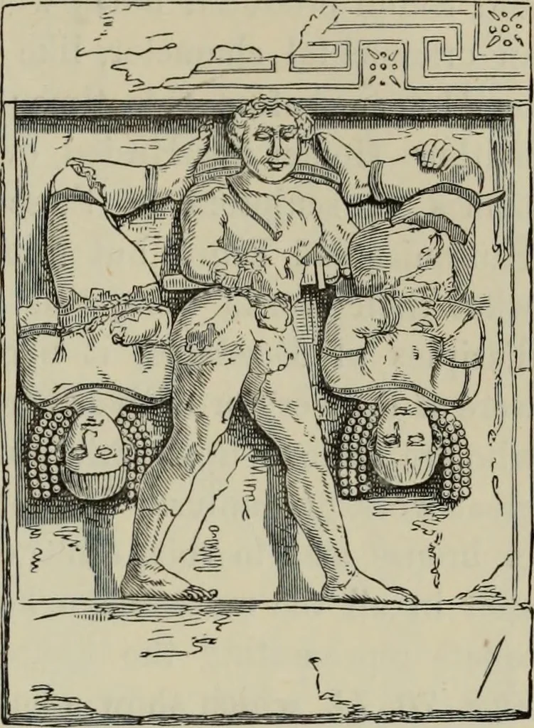 An illustration from A manual of ancient sculpture, Egyptian - Assyrian - Greek - Roman, 1886, leaf 149