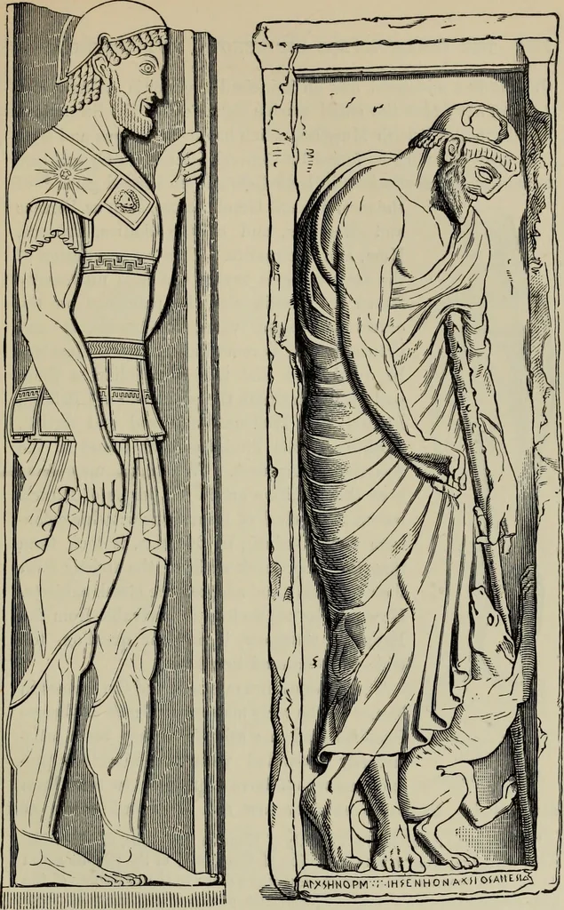 An illustration from A manual of ancient sculpture, Egyptian - Assyrian - Greek - Roman, 1886, leaf 151
