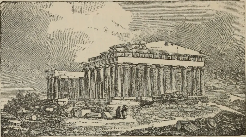 An illustration from A manual of ancient sculpture, Egyptian - Assyrian - Greek - Roman, 1886, leaf 166