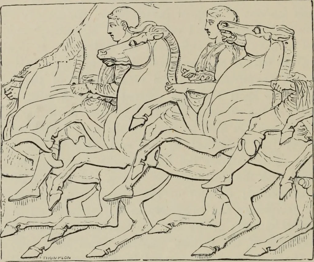 An illustration from A manual of ancient sculpture, Egyptian - Assyrian - Greek - Roman, 1886, leaf 170