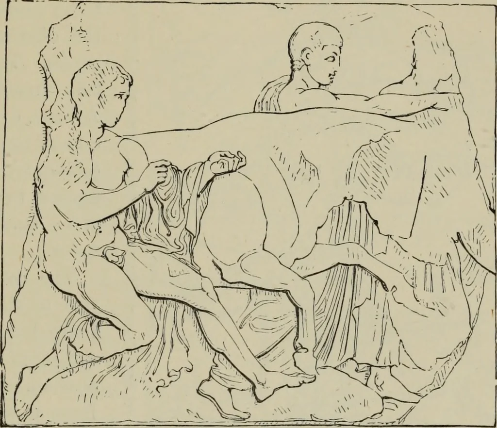 An illustration from A manual of ancient sculpture, Egyptian - Assyrian - Greek - Roman, 1886, leaf 171