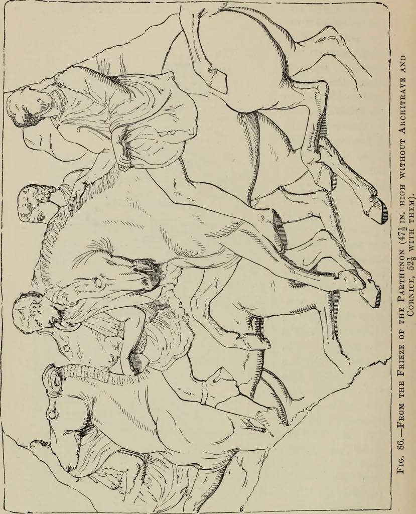 An illustration from A manual of ancient sculpture, Egyptian - Assyrian - Greek - Roman, 1886, leaf 174