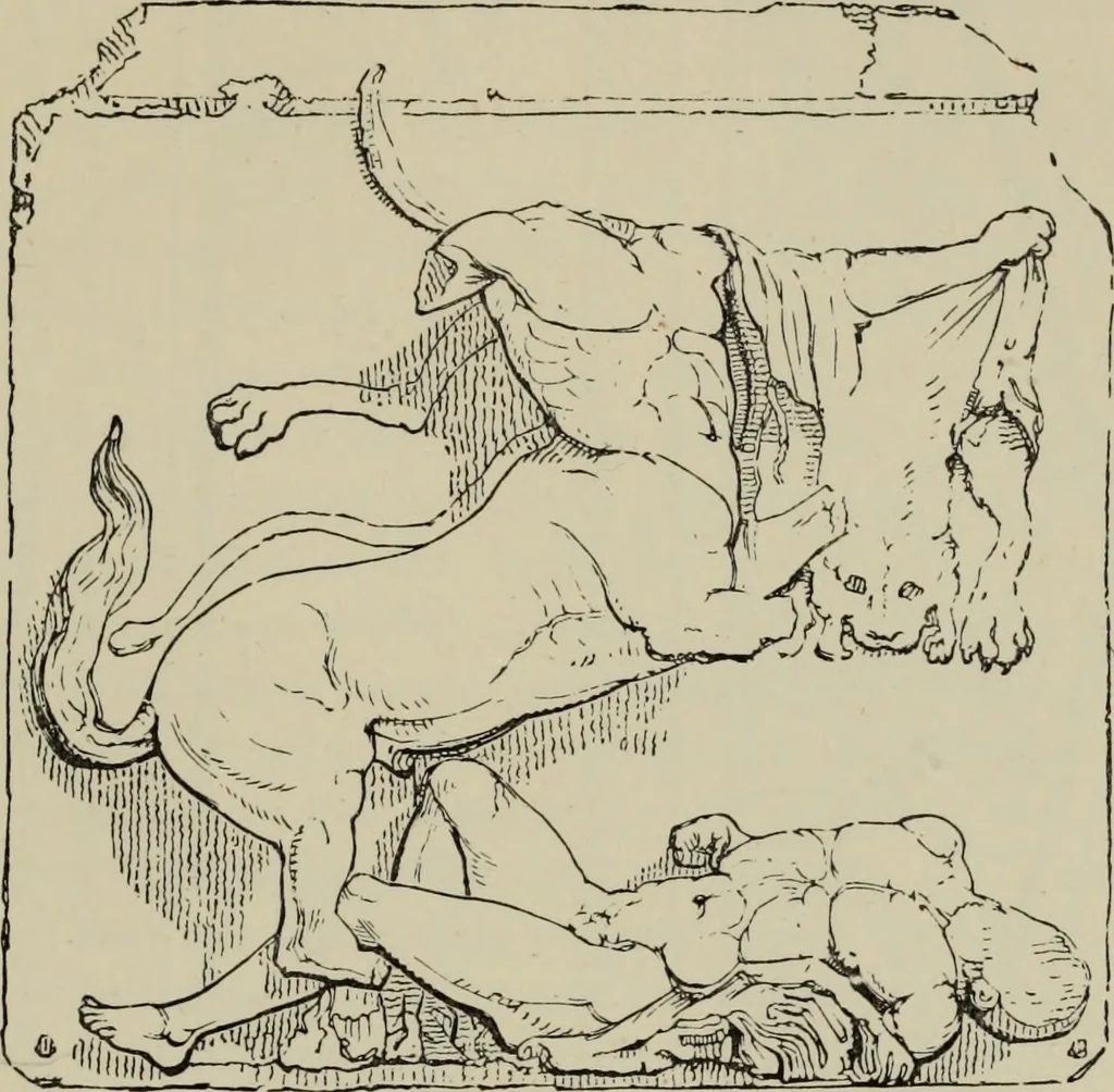 An illustration from A manual of ancient sculpture, Egyptian - Assyrian - Greek - Roman, 1886, leaf 179