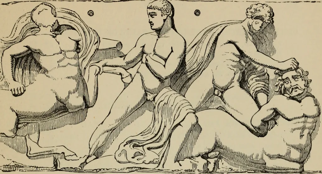 An illustration from A manual of ancient sculpture, Egyptian - Assyrian - Greek - Roman, 1886, leaf 18