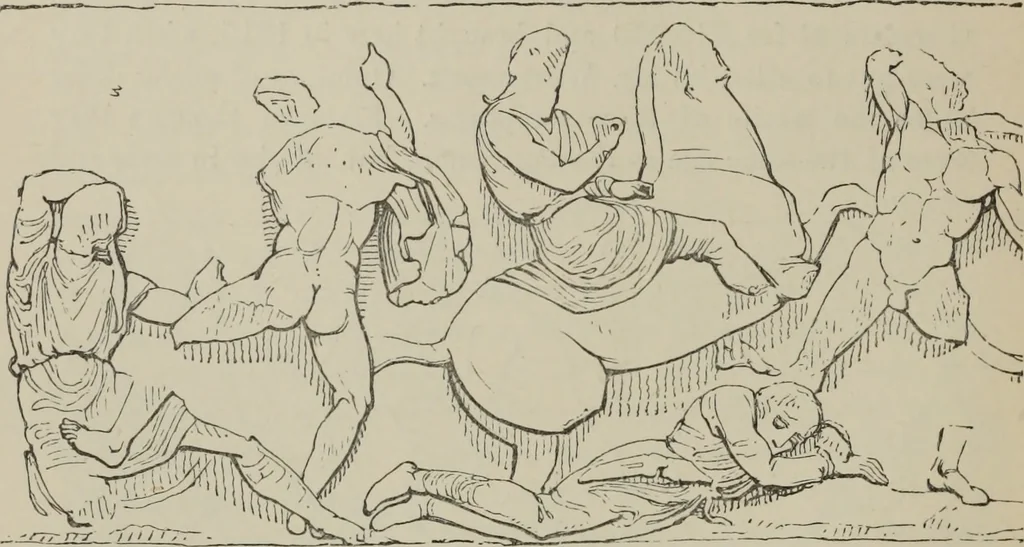 An illustration from A manual of ancient sculpture, Egyptian - Assyrian - Greek - Roman, 1886, leaf 206